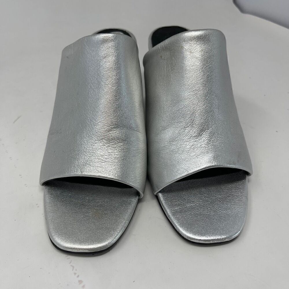 SOL SANA Marcy Mule Silver sz 6.5